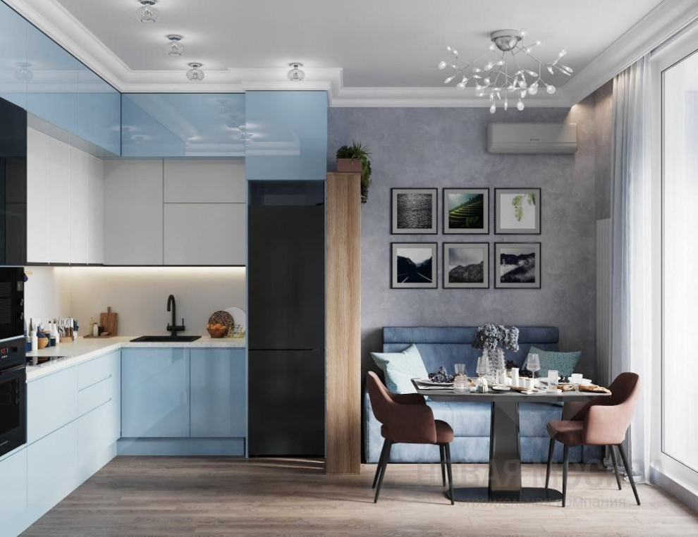 Дизайн-проект квартиры площадью 65 кв.м в ЖК «Скандинавия»