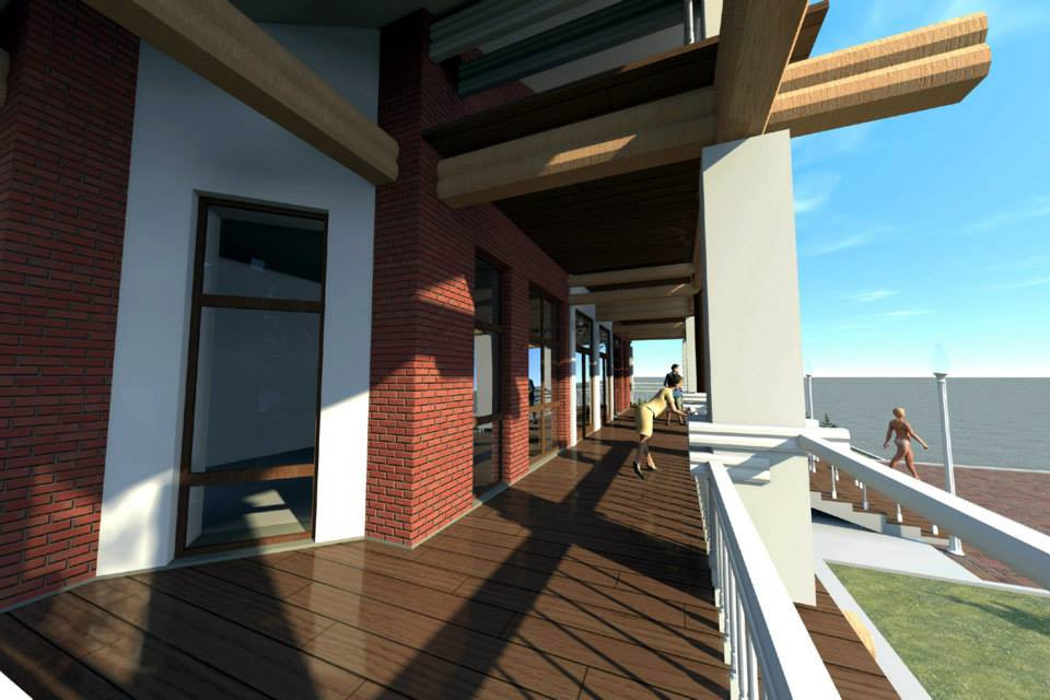 Загородный дом в Омской области. Дом спроектирован в современном стиле с элемент