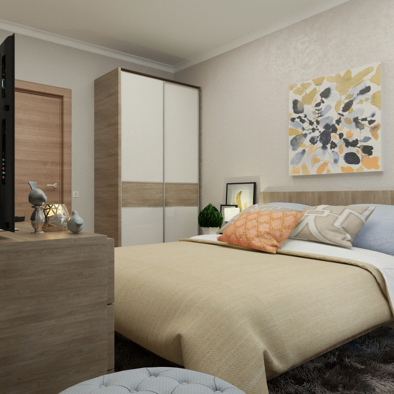 Дизайн-проект квартиры м.Бабушкинская, 64 кв.м