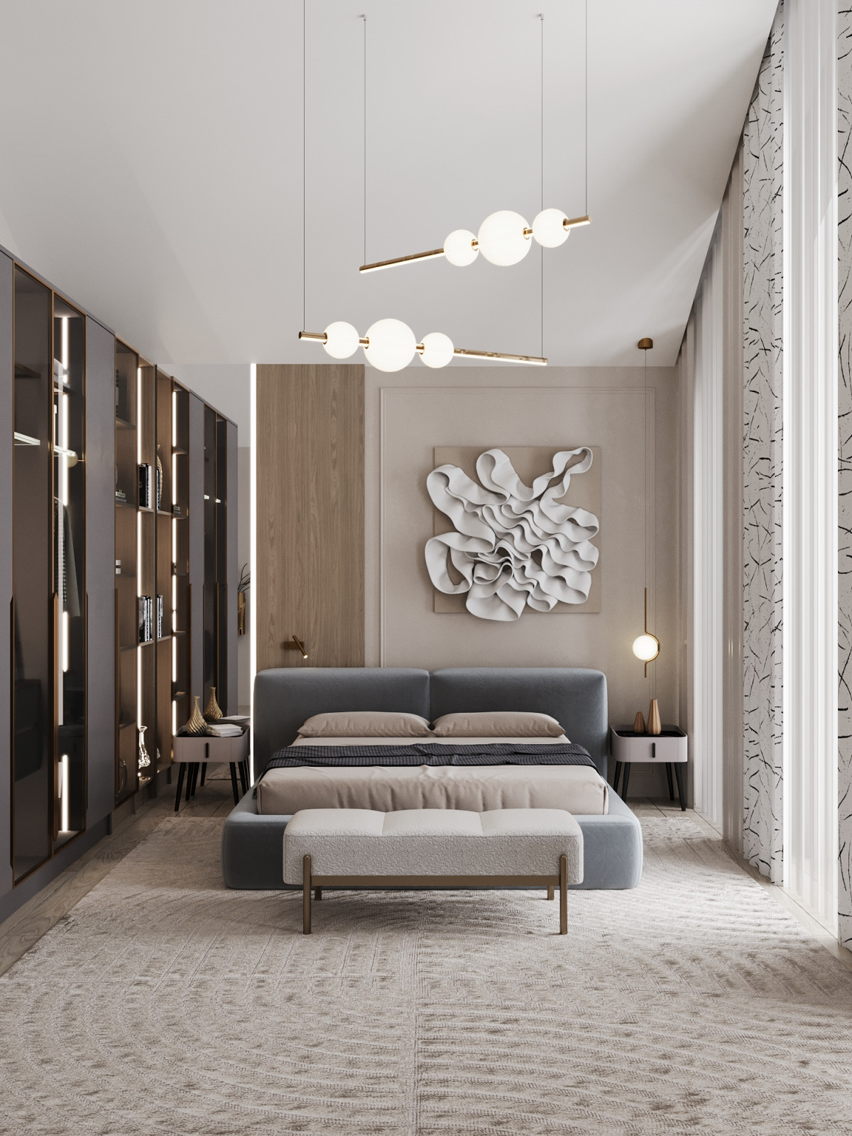 Дизайн-проект частного дома 270м2 2 этажа