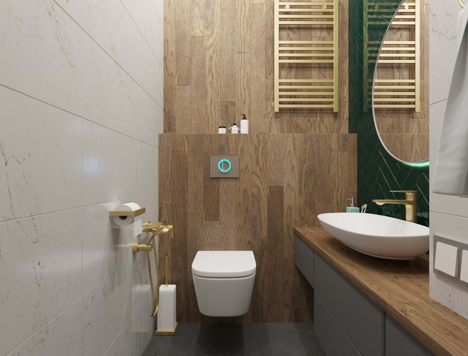 Современная квартира для молодожёнов