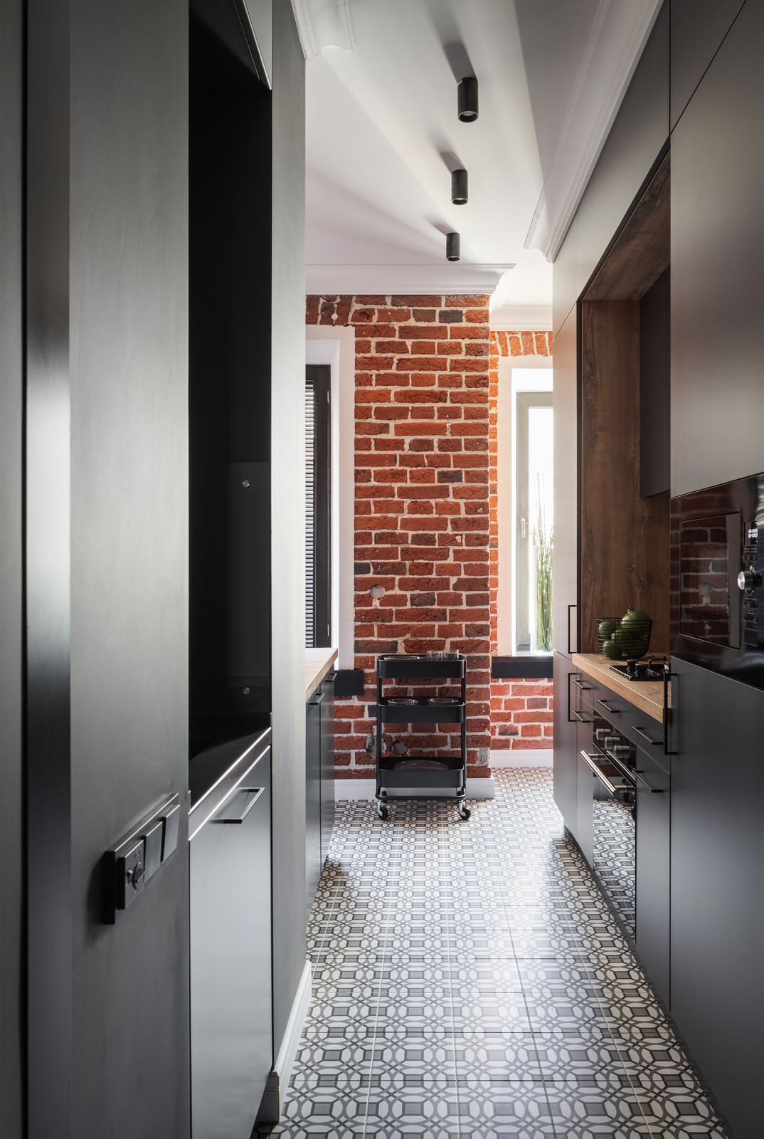 Квартира в старом жилом фонде в центре Москвы.