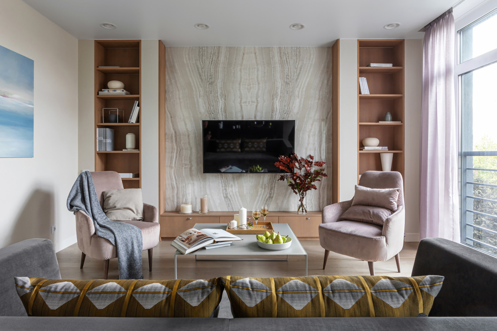 Современный интерьер для счастливой жизни