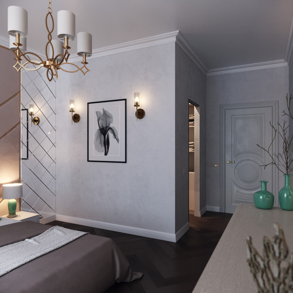 Дизайн интерьера двухкомнатной квартиры 73 м2