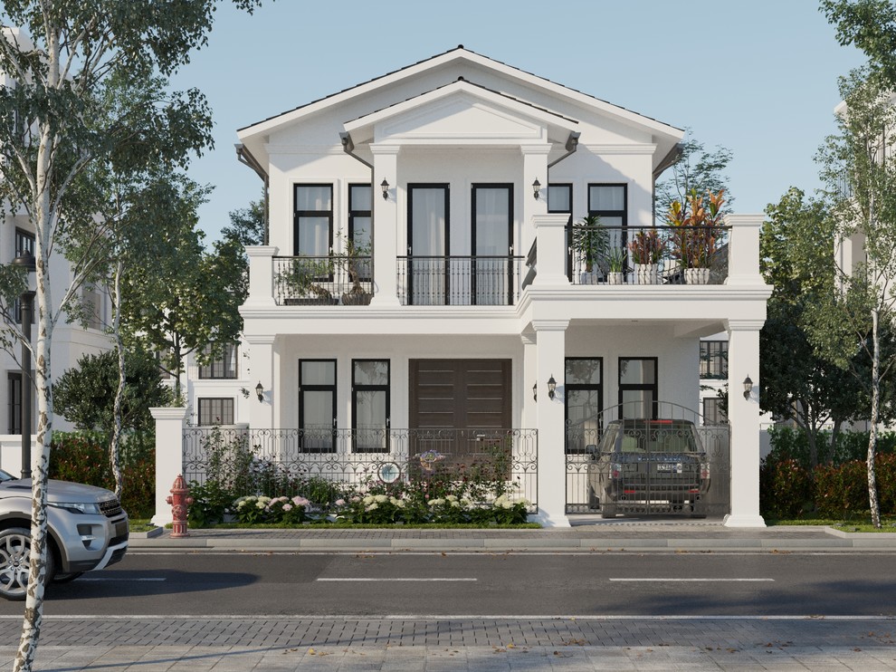 Концепция загордной жизни на 3 семьи