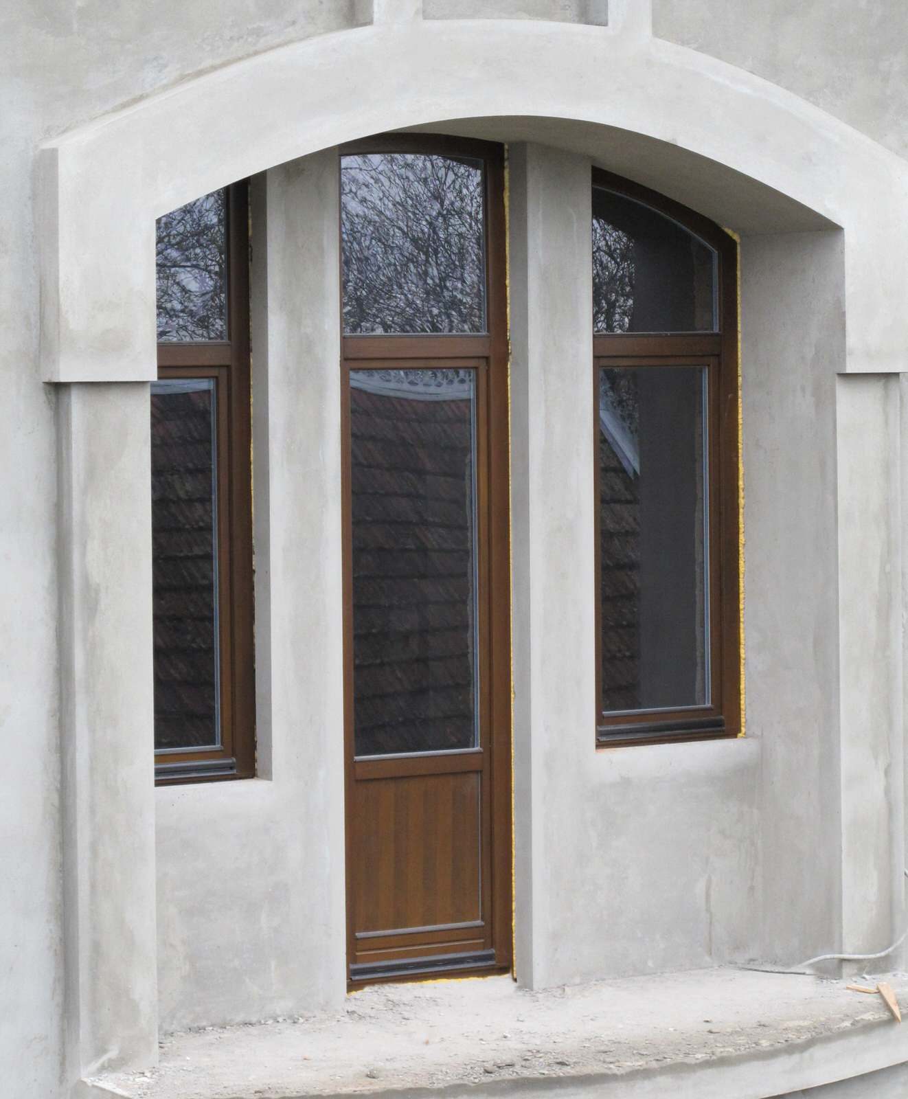 арочные окна