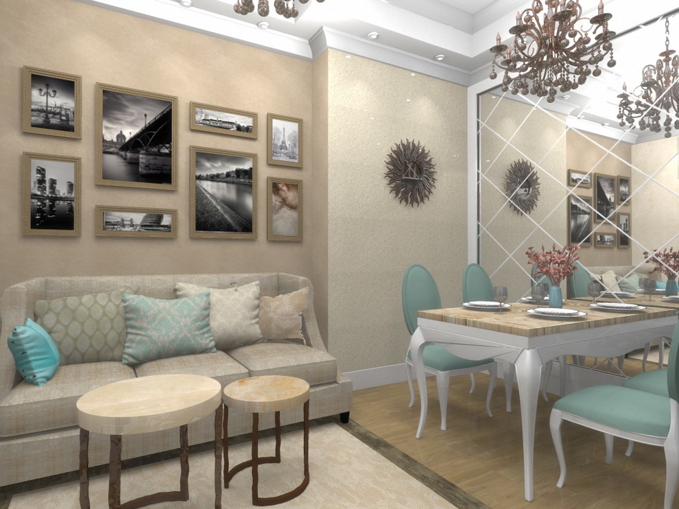 Обложка проекта: Квартира 57,9 кв.м. на Кутузовском