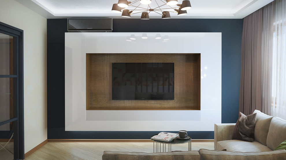 Гостиная в современном стиле: конструктивизм в интерьере