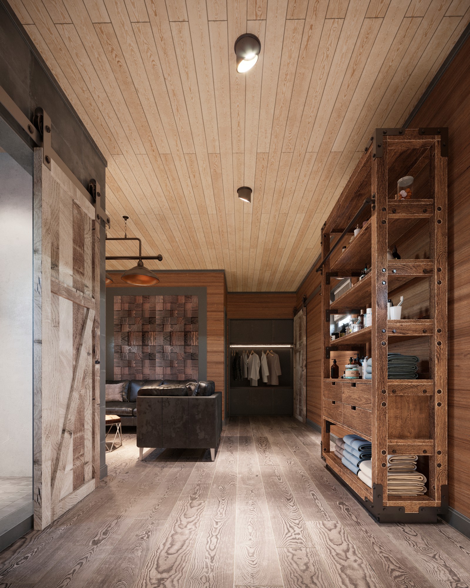 Гостевой дом в загородном доме.