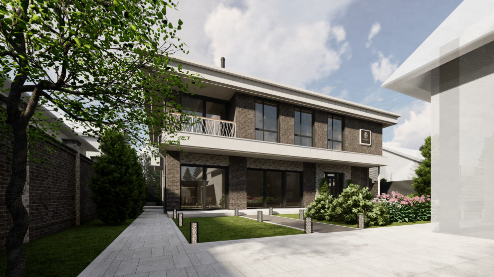 Обложка проекта: Проект жилого дома в г. Краснодаре для семьи с 5 детьми.