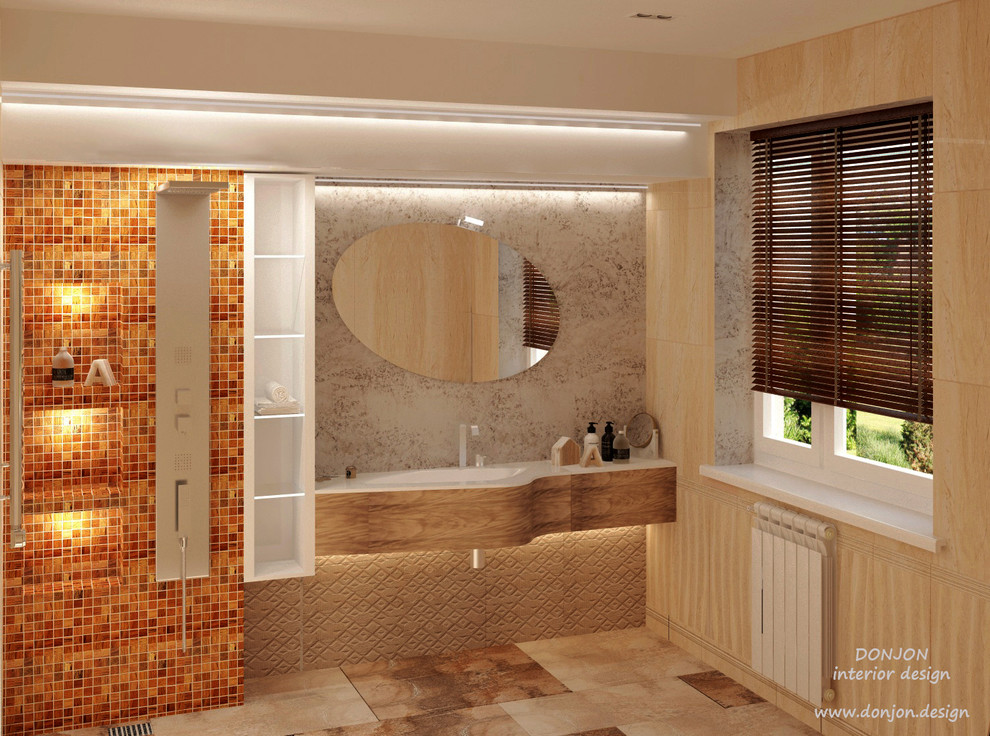 коттедж 1 этаж - ванная