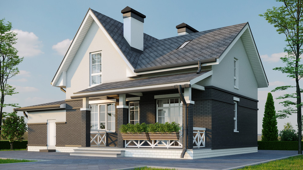 типовой дом для коттеджного поселка "Березка"