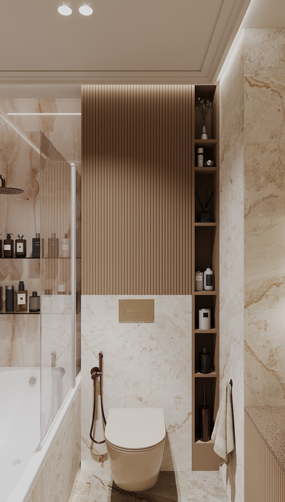 Интерьер 4-ёх комнатной квартиры_ "VANILLA LATTE"