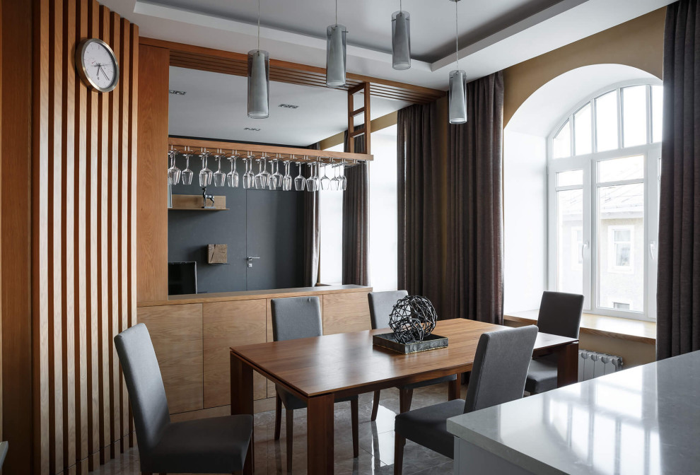 Трехкомнатная квартира в эко стиле 75 м2