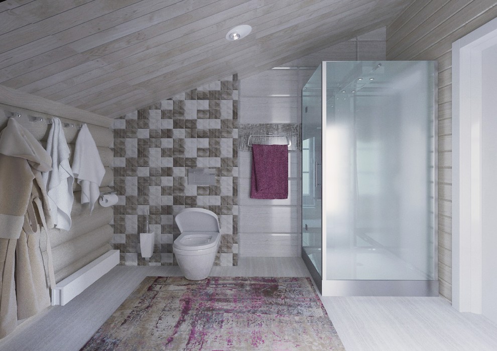 Дизайн деревянного дома в современном стиле, г. Воскресенск Московской области