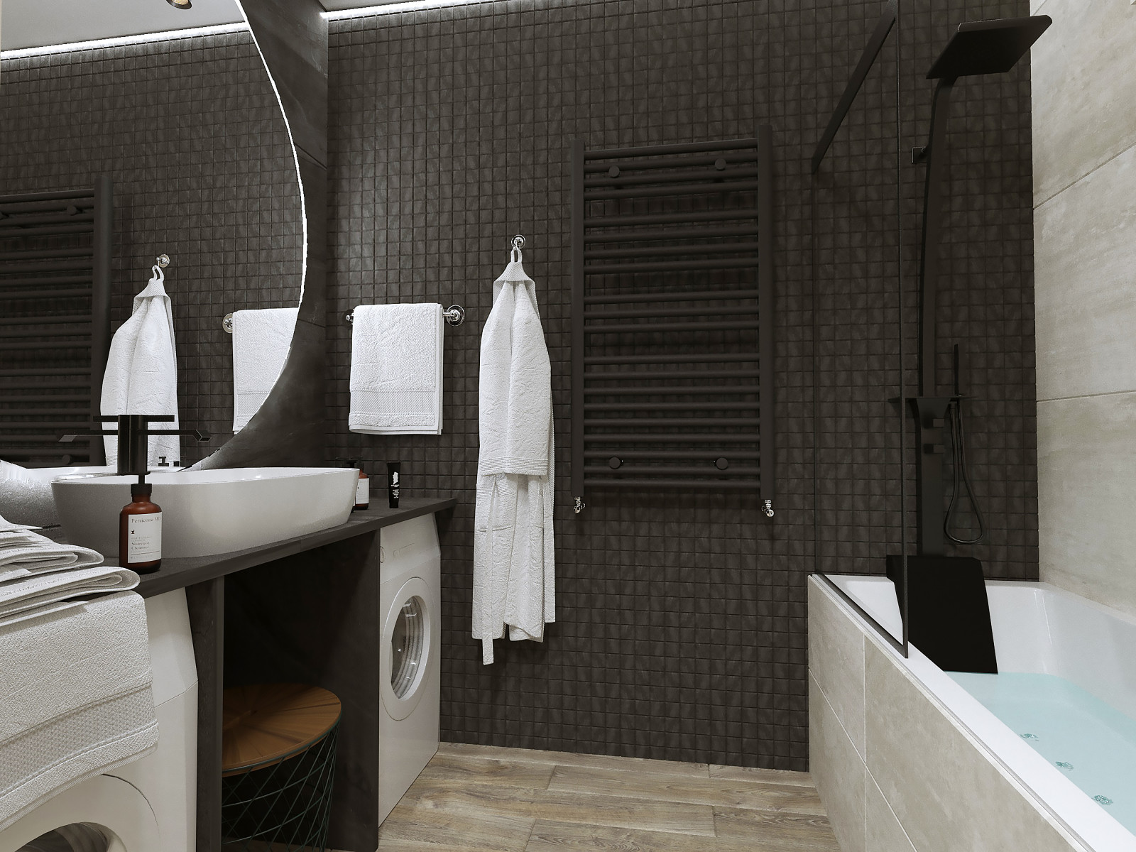 Обложка проекта: Современная Ванная комната