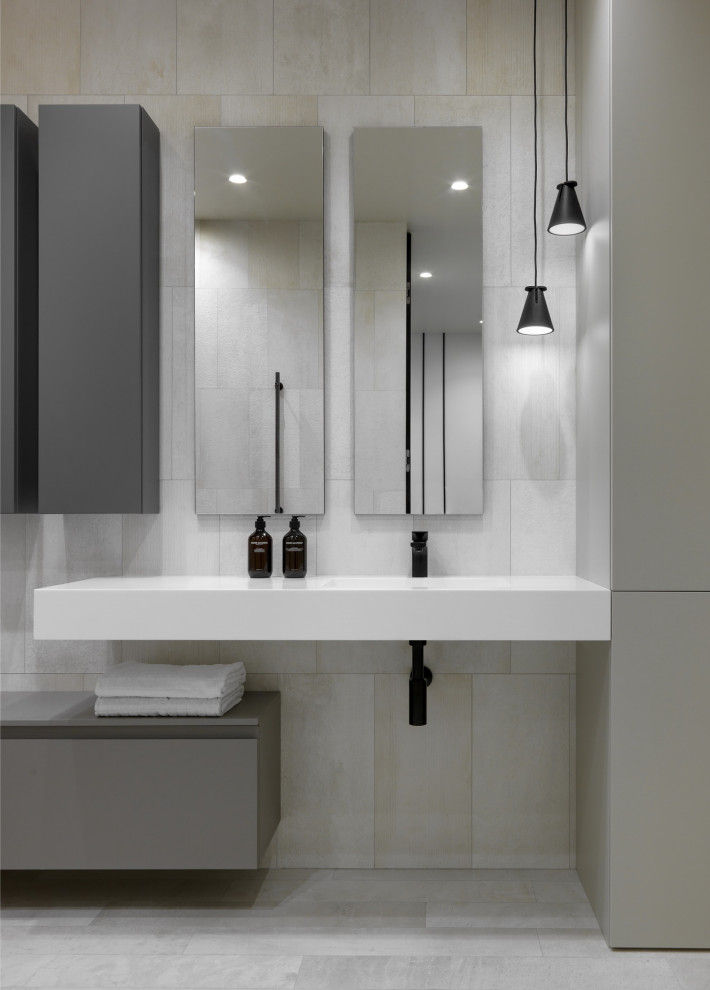 Houzz тур: Монохромная квартира для отдыха и вечеринок