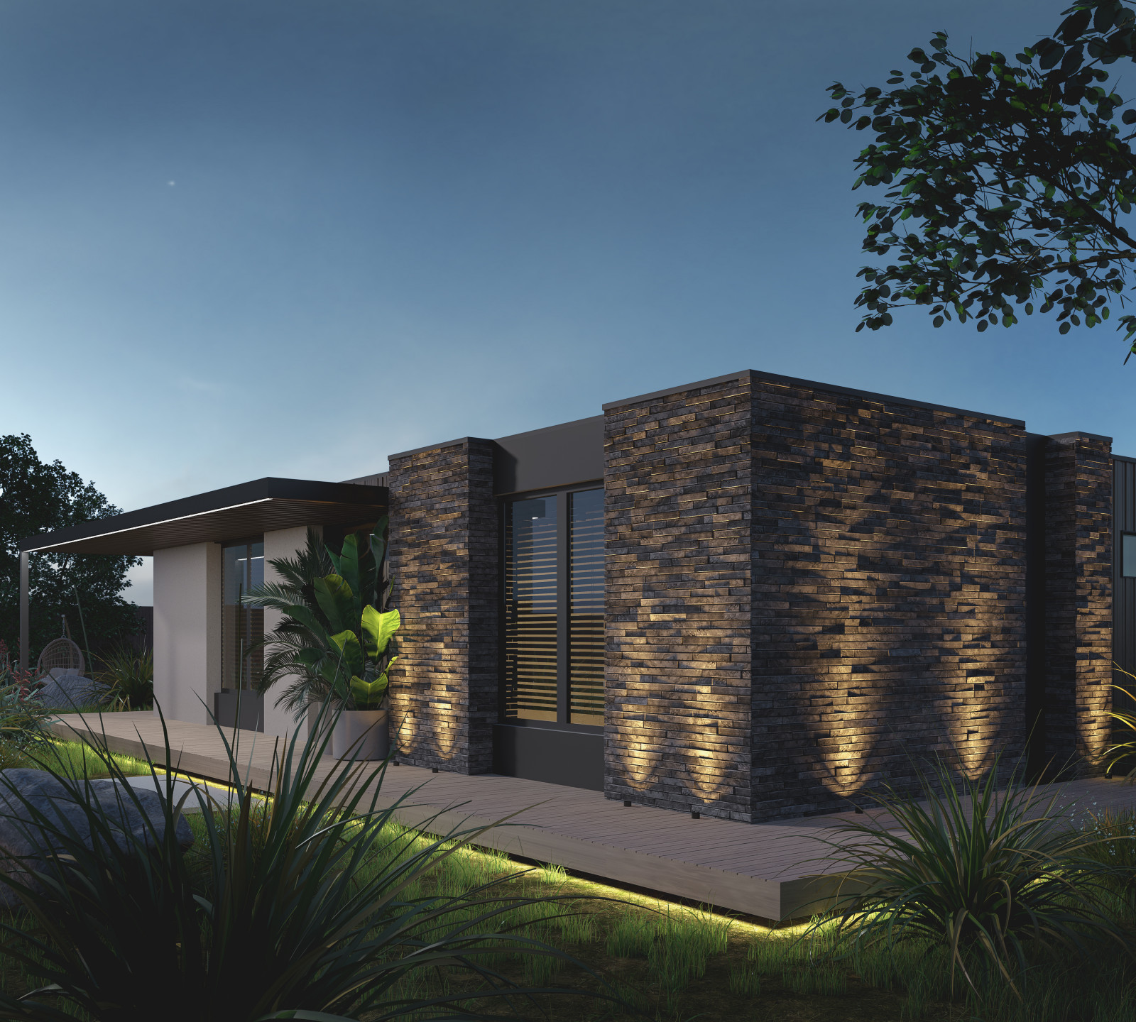 Загородный дом в предгорье