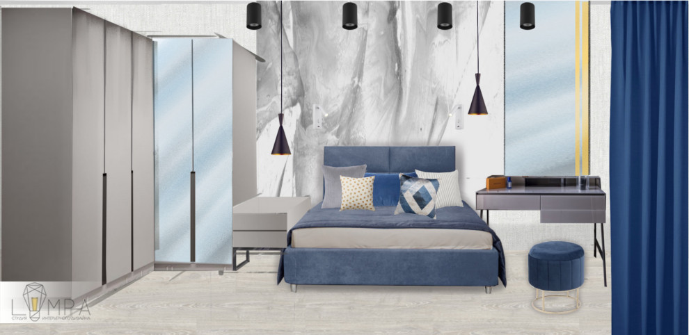 Концепт трехкомнатной квартиры в ЖК Дом на Блюхера