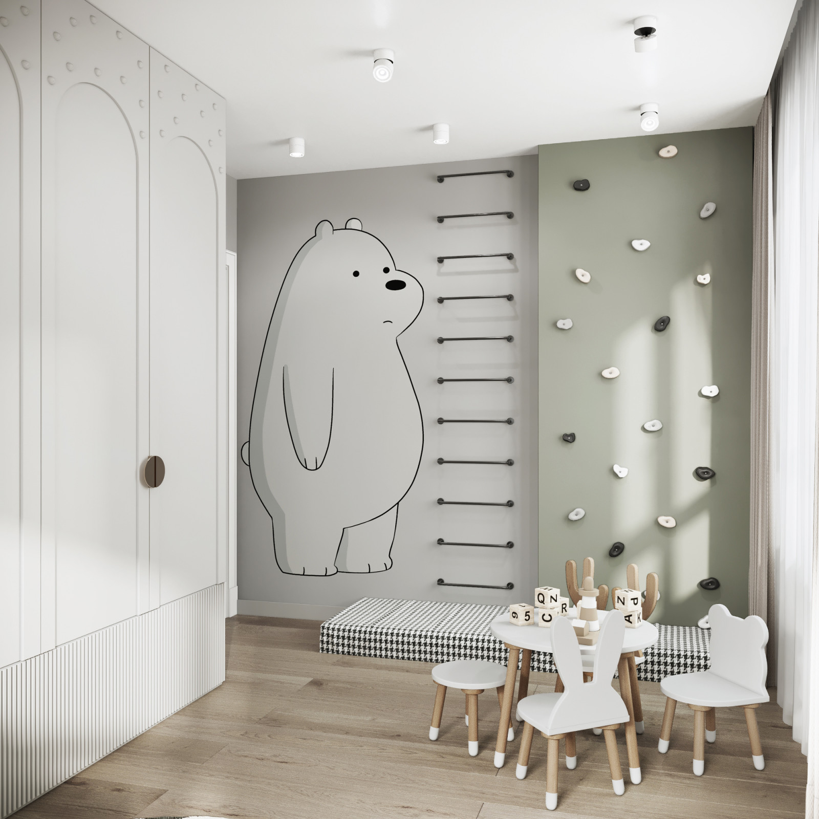 Дизайн-проект трехкомнатной квартиры