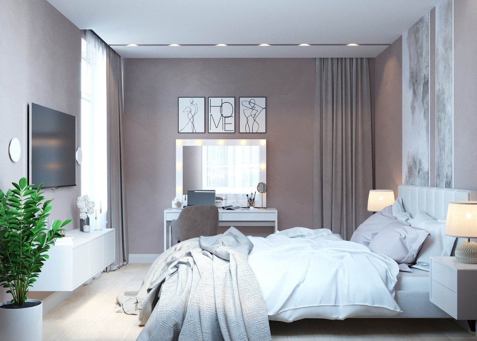 Дизайн-проект квартиры 120 м2 в Москве