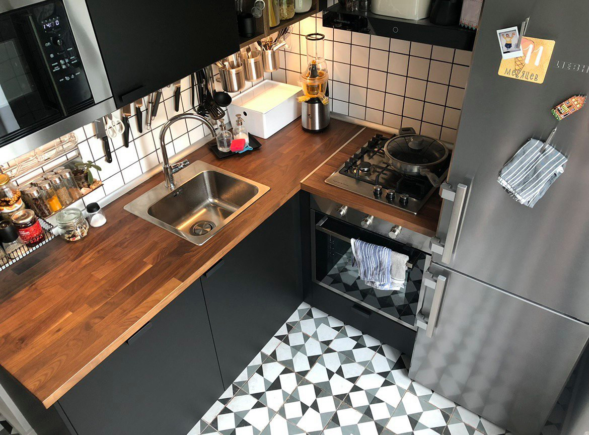 Современная двушка в панельном доме в Царицыно