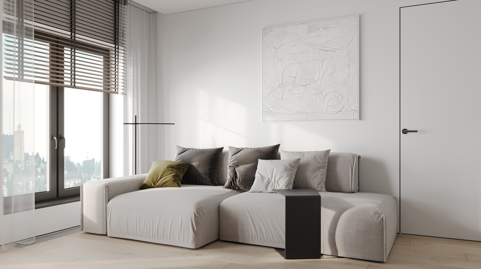 Светлая квартира в Сочи