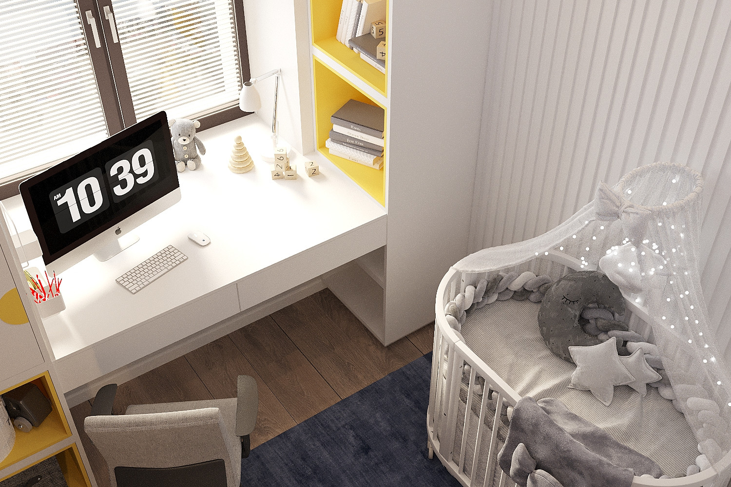 Лаконичный минимализм для молодой семьи