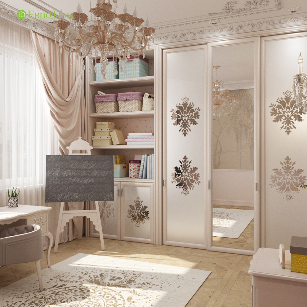 Дизайн трехкомнатной квартиры 120 кв. м в классическом стиле. Фото проекта