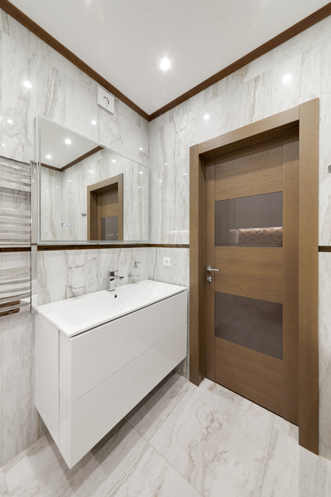 Квартира площадью 170 кв.м. в Брянске. Реализованный проект.