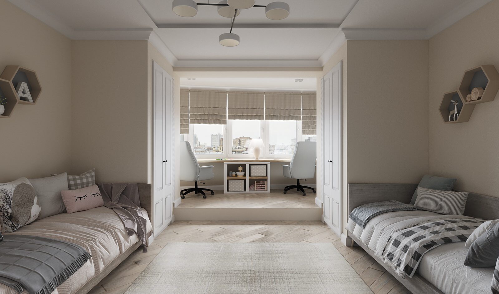 Обложка проекта: Детская спальня