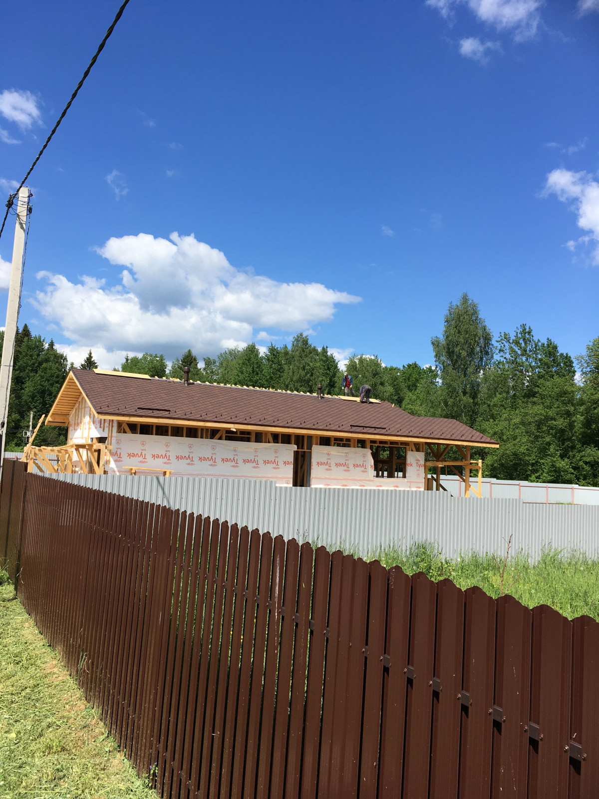 Обложка проекта: Норвежский дом. Каркас под кровлю