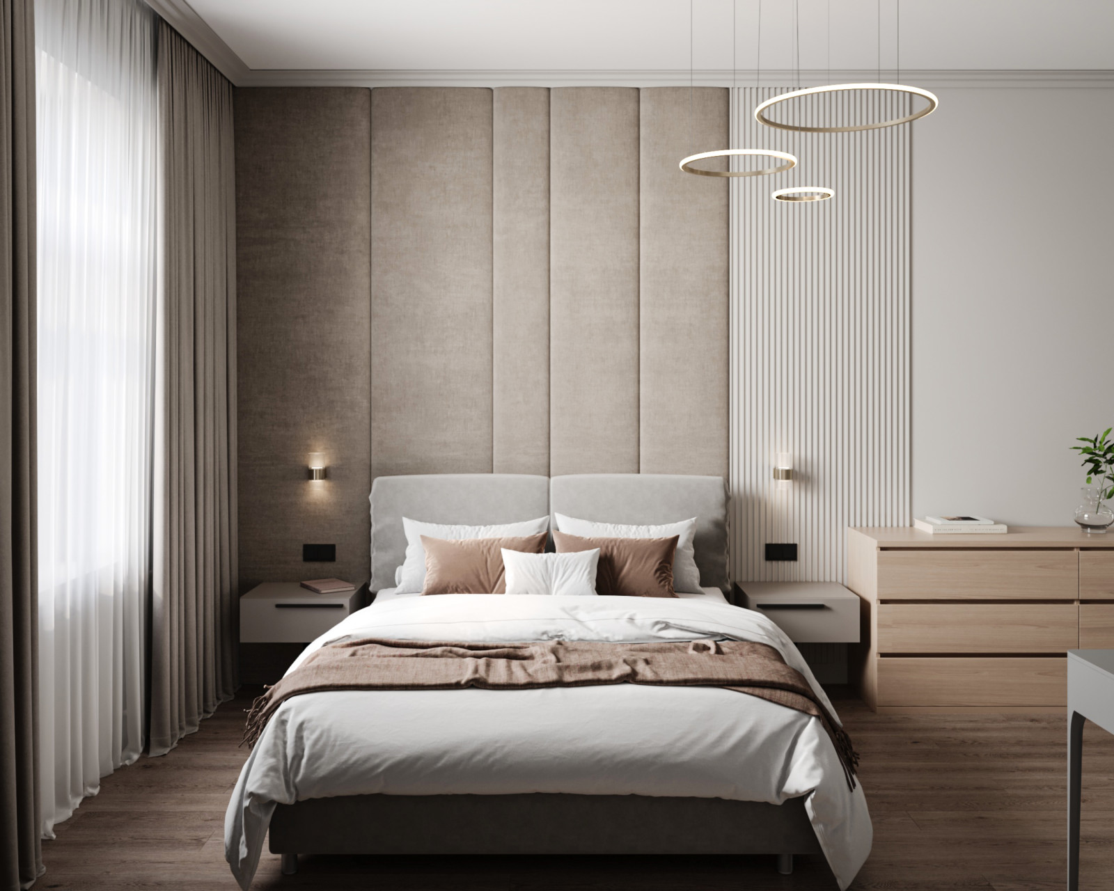 Дизайн-проект двухкомнатной сталинки, 53 кв.м