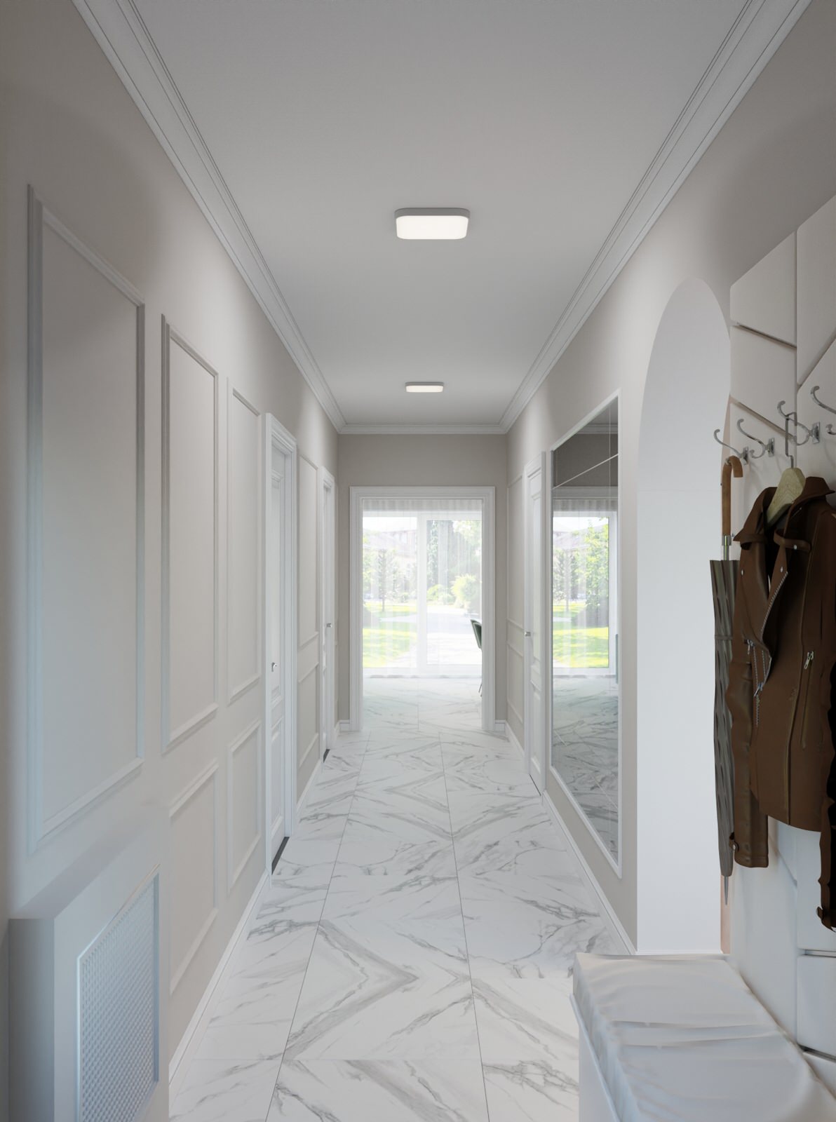 Загородный дом в стиле Неоклассика