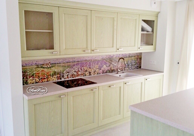 Обложка проекта: Фартук для кухни "А там еще не много и Прованс..."