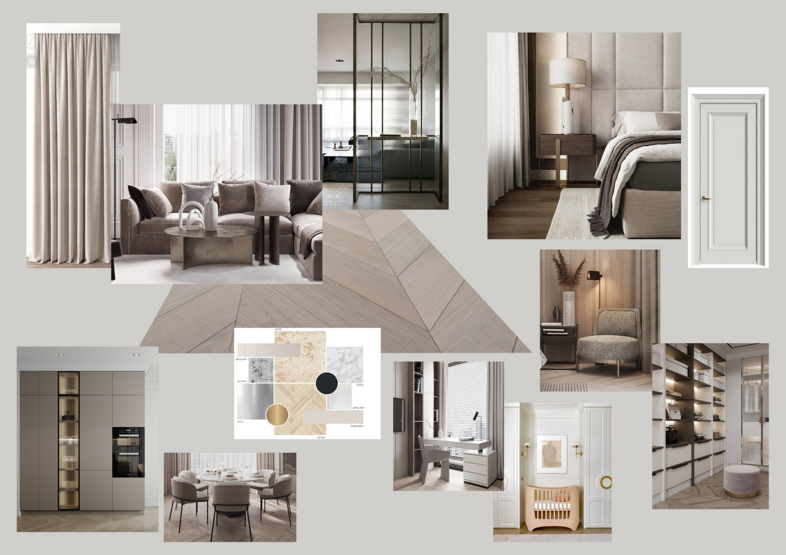 Обложка проекта: Квартира в ЖК Крылья в Москве