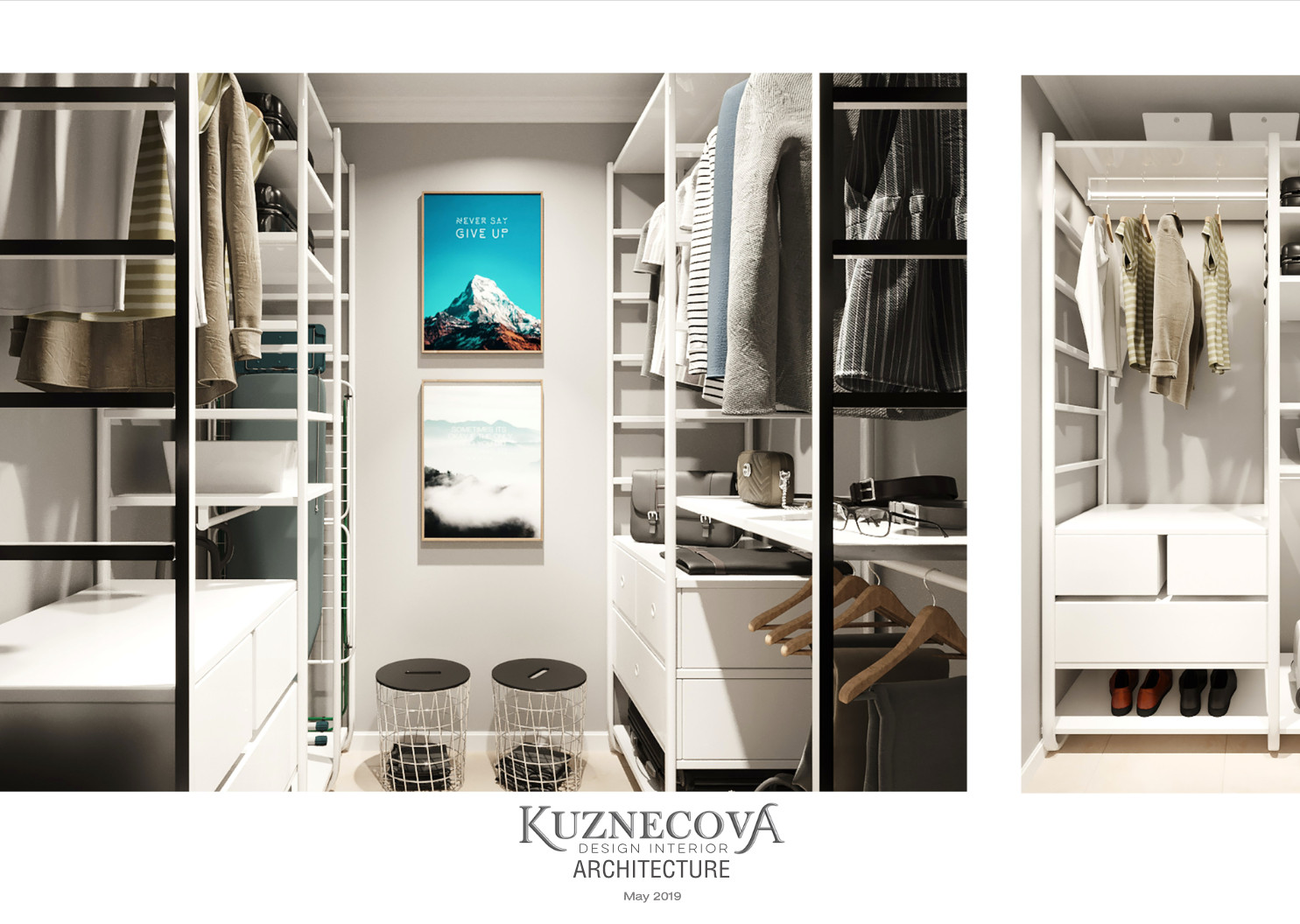 Дизайн проект квартиры 59 кв.м.