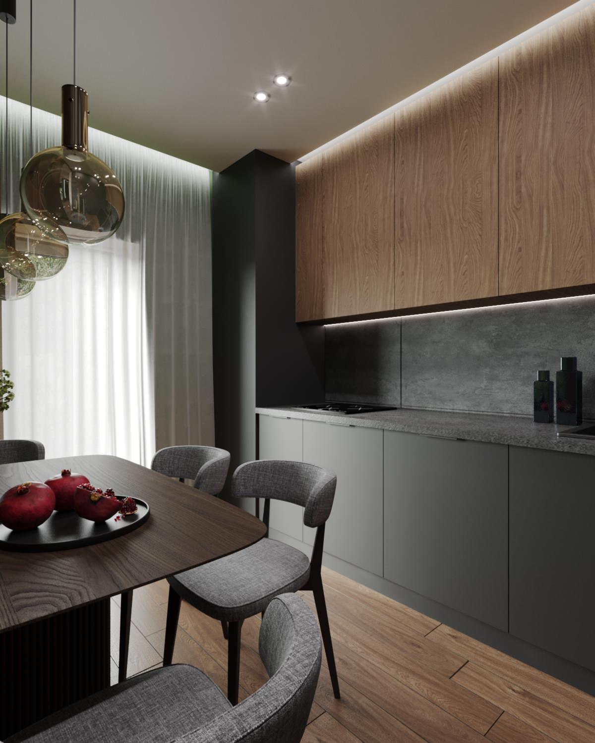 Однокомнатная квартира со сложной планировкой