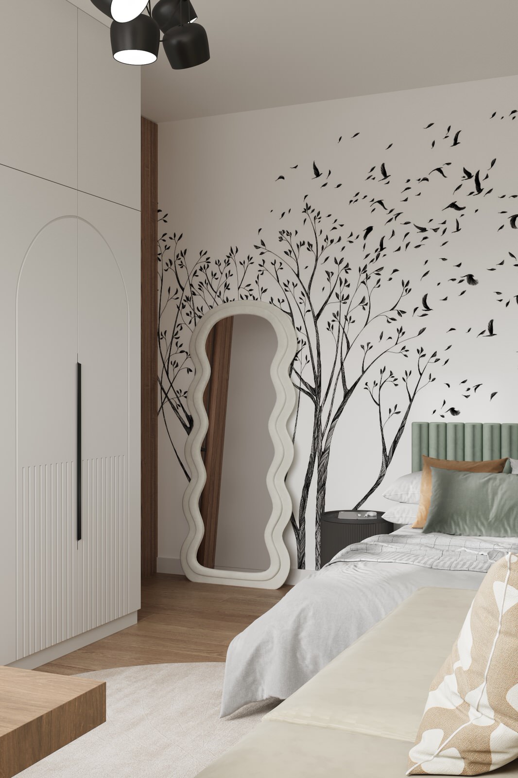 Дизайн-проект квартиры 70м2 в жк Садовый квартал г. Владивосток