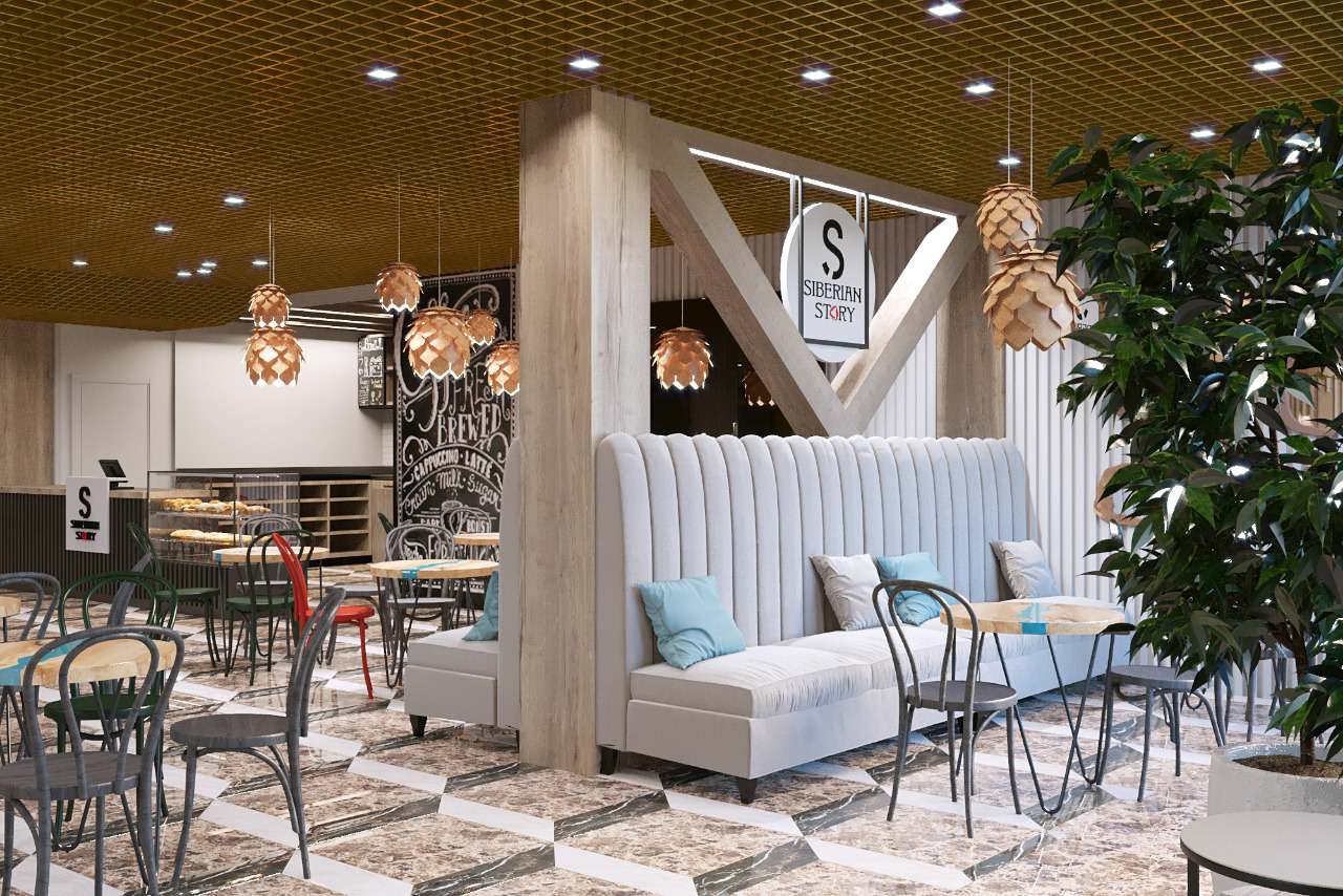 Siberian Story / Арт Пространство ~ дизайн этажа ТЦ