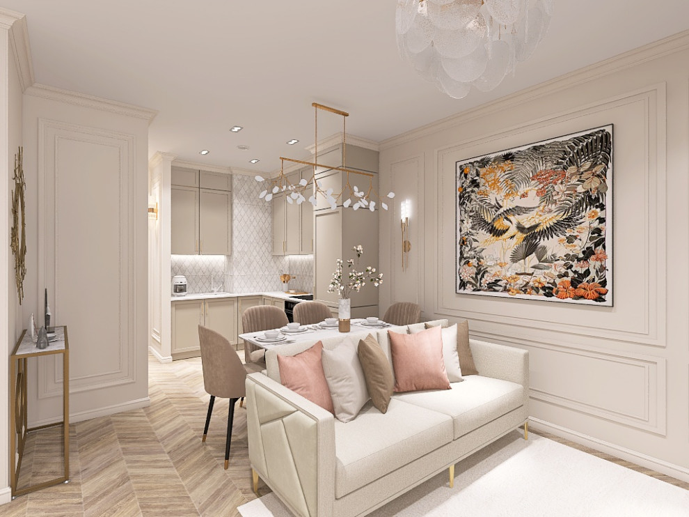 Дизайн-проект 2х комнатной квартиры