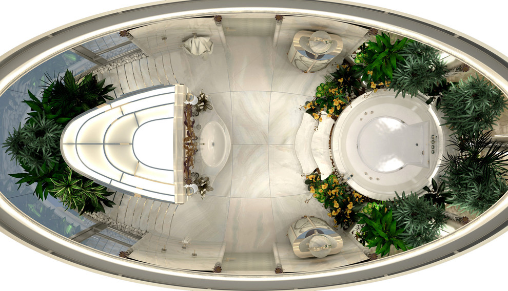 Дизайн-проект ванной комнаты Men Edition