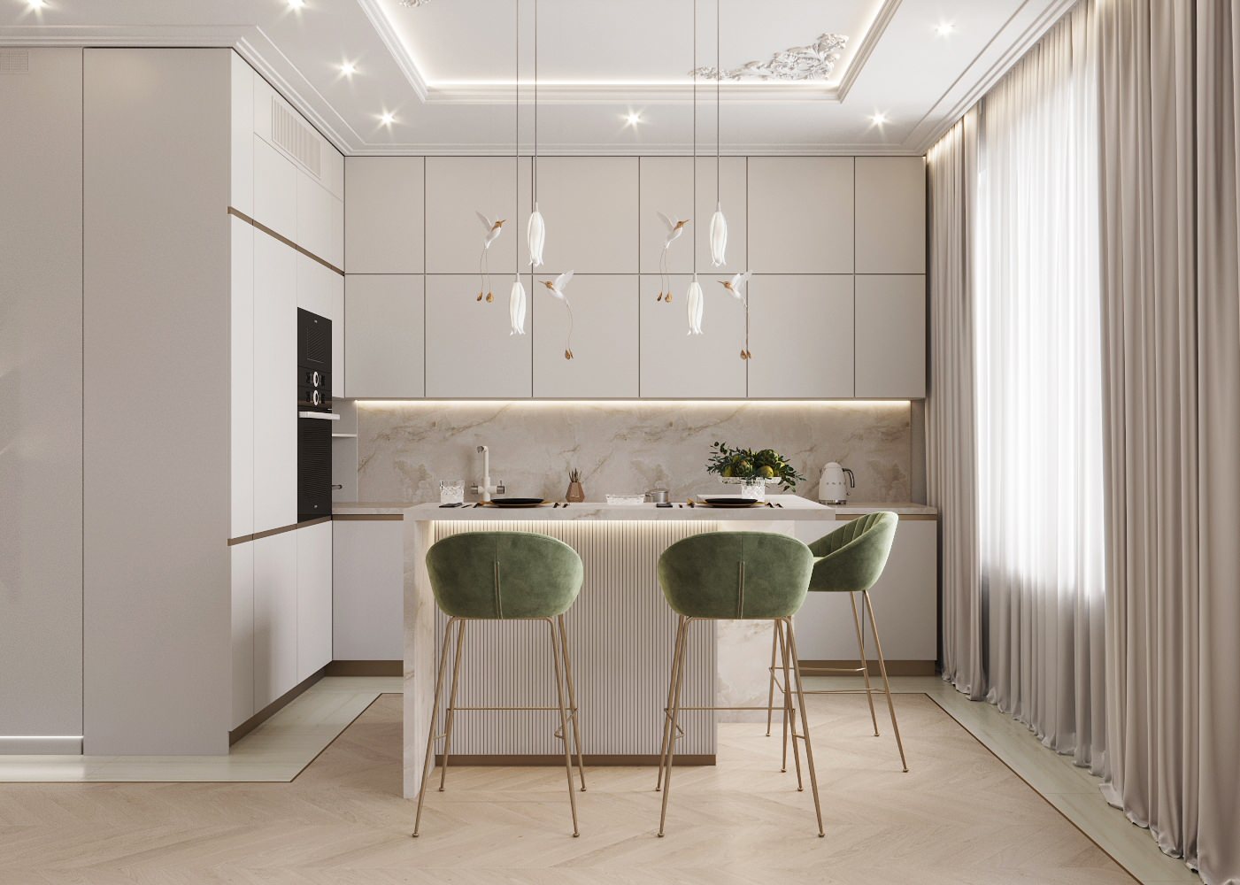 Проект квартиры 120 кв.м. 2023г.