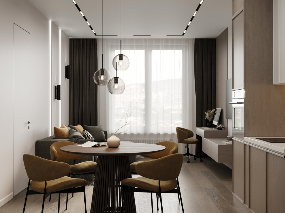 Современный проект квартиры 73 м² в ЖК на Причальном