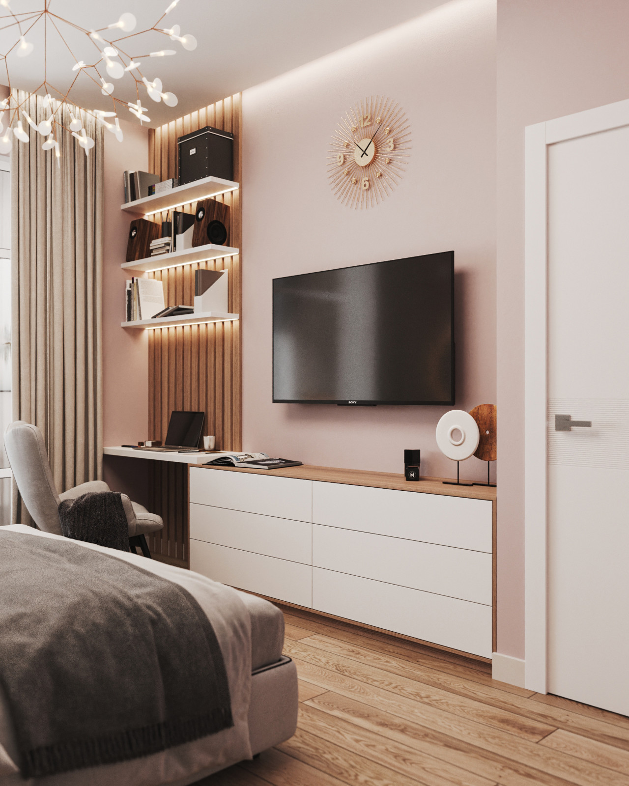 Трехкомнатная квартира в ЖК Savin House