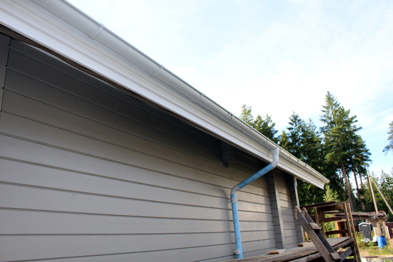 Строительство усадьбы из клееного бруса в Рощино