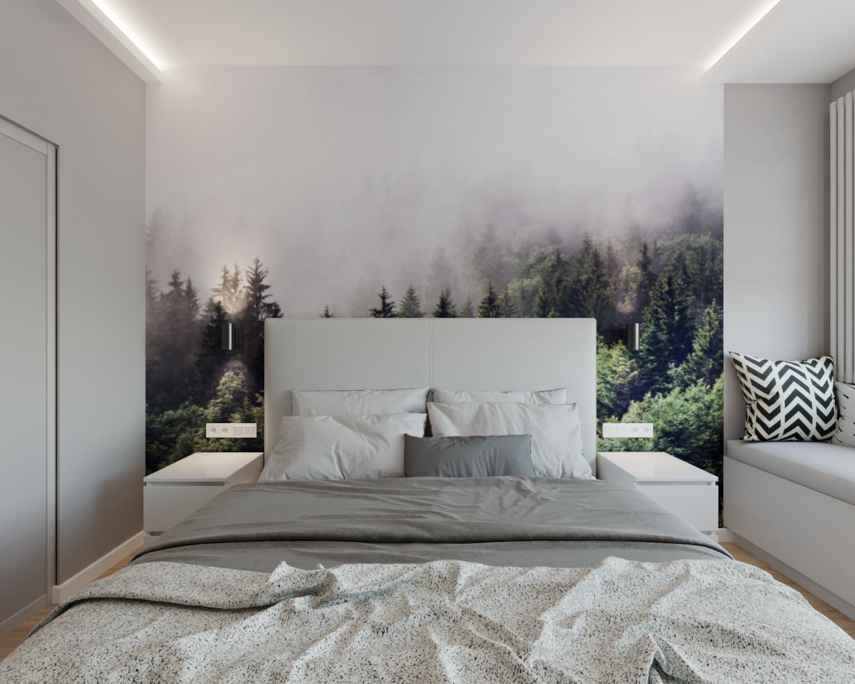 Интерьер квартиры в ЖК Жемчужный берег