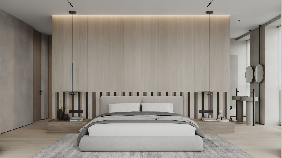 Квартира 144,8 m в стиле современный минимализм