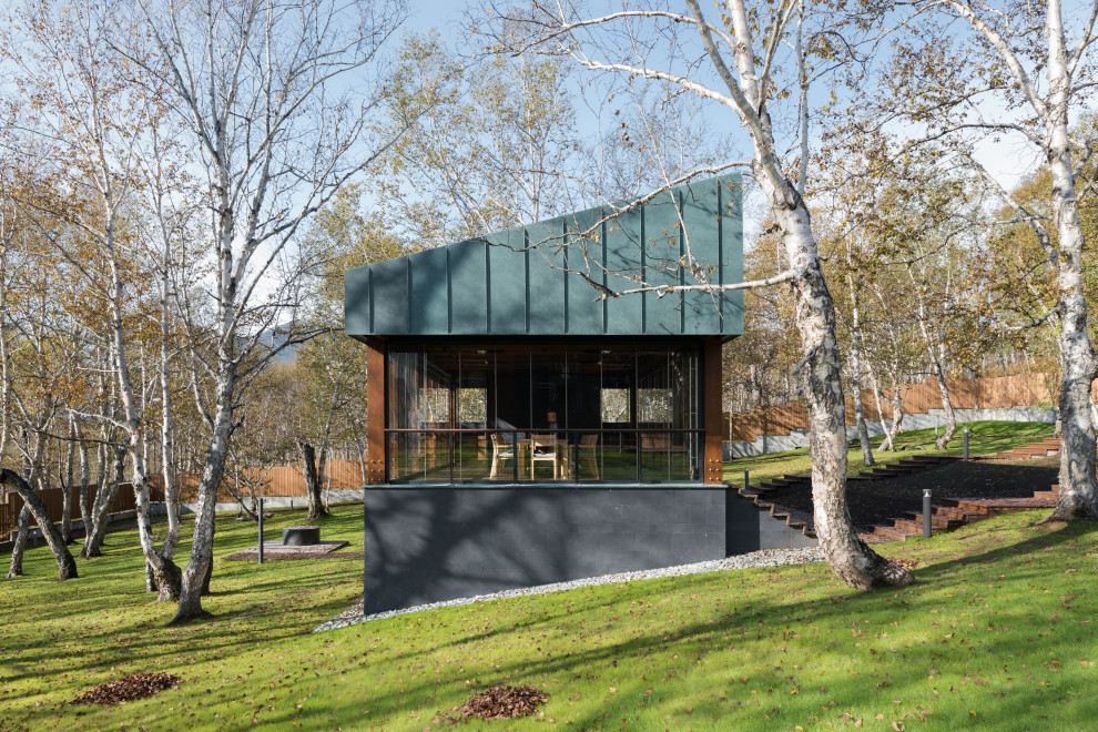 Павильон летней кухни на Камчатке