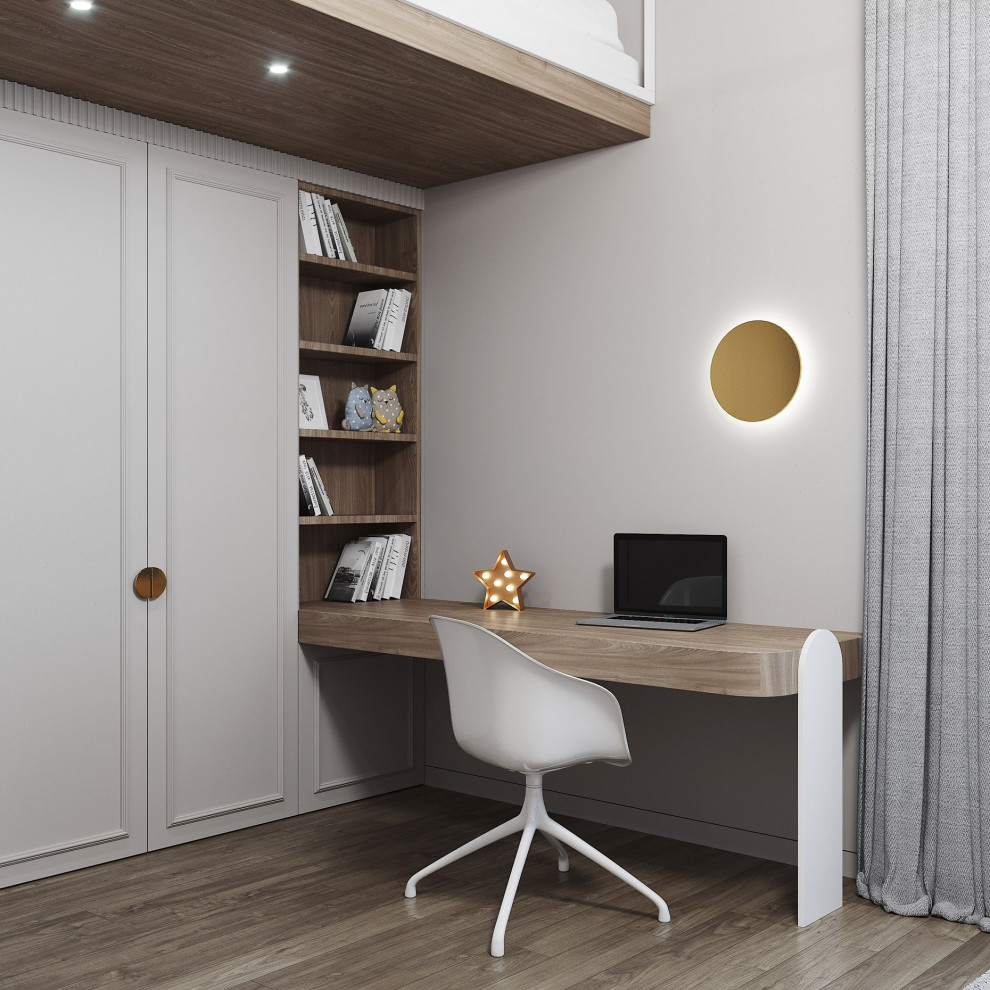 Y-house. Дизайн интерьера двухэтажного дома.